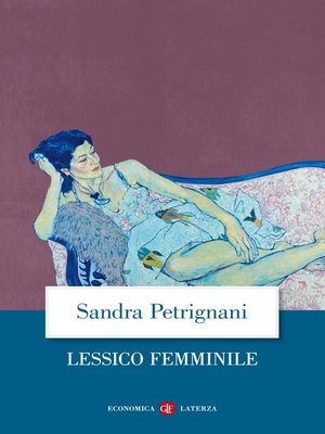cover image of Lessico femminile